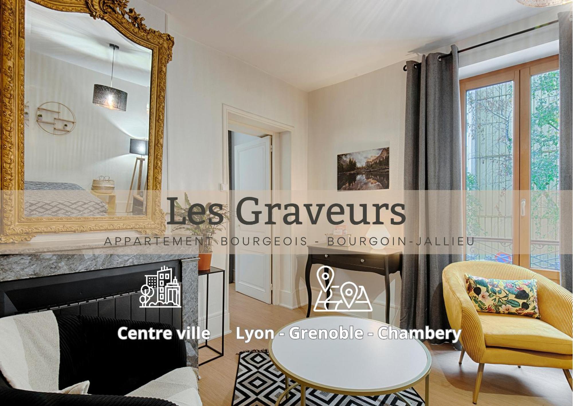 Les Graveurs - Bourgoin-Jallieu - City Center 外观 照片